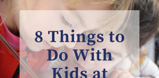 things to do with kids at home