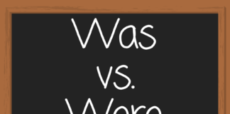 Was Vs. Were