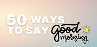 featured imaged of Capitalize My Title's 50+ ways to say good morning