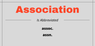 What Is The Abbreviation For Association Association Abbreviation