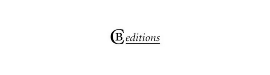 Logo of CB Editions, an independent publishing company in London