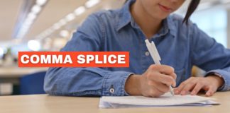 Capitalize My Title's featured image for an article about comma splice definition