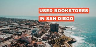 Used book stores in San Diego featured image from Capitalize My Title.