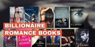 collage showing the best billionaire romance books