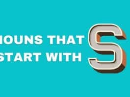 nouns that start with S featured image from Capitalize My Title