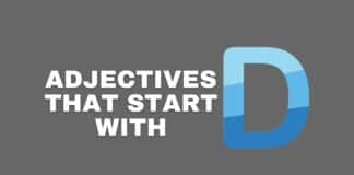 adjectives that start with D featured image from Capitalize My Title