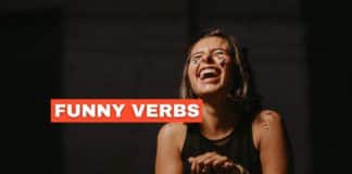 funny verbs featured image from Capitalize My Title.