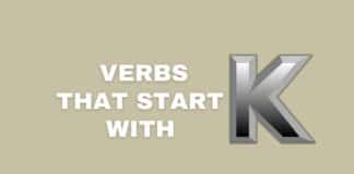 Verbs that start with K featured image from Capitalize My Title