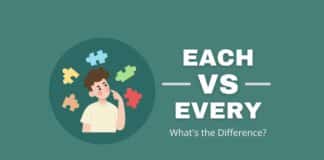 Each vs every featured image from Capitalize My Title.
