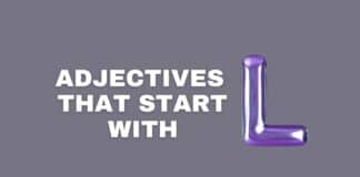 Adjectives that start with L featured image from Capitalize My Title.
