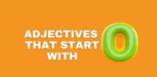 Adjectives that start with O featured image from Capitalize My Title.