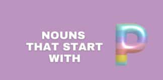 Nouns that start with P featured image from Capitalize My Title.
