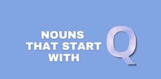 Nouns that start with Q featured image from Capitalize My Title.