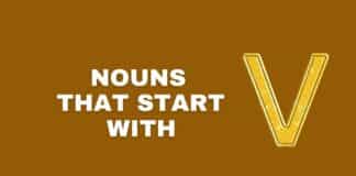 Nouns that start with V featured image from Capitalize My Title.