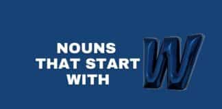 Nouns that start with W featured image from Capitalize My Title.