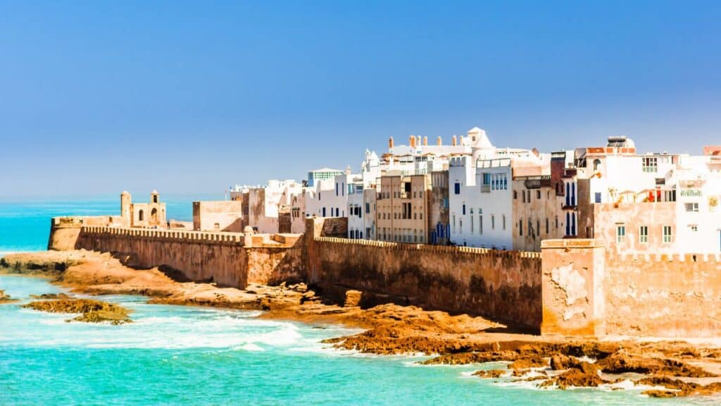 Photo of Essaouira, a coastline city in Morocco.