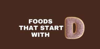 Foods that start with D featured image from Capitalize My Title.