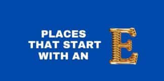 Places that start with an E featured image from Capitalize My Title.