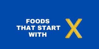 Foods that start with X featured image from Capitalize My Title.