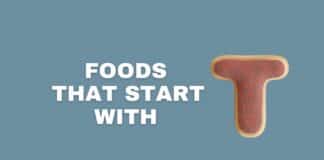 Foods that start with T featured image from Capitalize My Title.