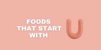 Foods that start with U featured image from Capitalize My Title