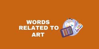 Words related to art featured image from Capitalize My Title.