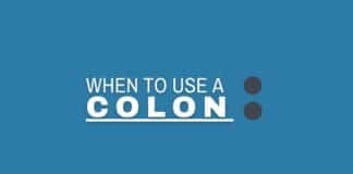 when to use a colon featured image from Capitalize My Title.