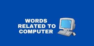 Words related to computer featured image from Capitalize My Title.