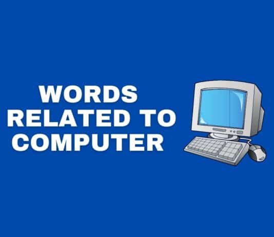 Words related to computer featured image from Capitalize My Title.