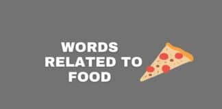 Words related to food featured image from Capitalize My Title.