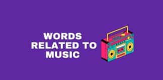 Words related to music featured image from Capitalize My Title.