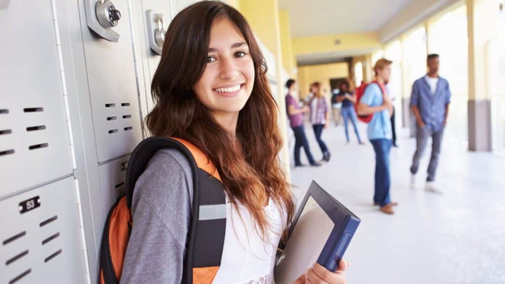 Photo of a female student smiling