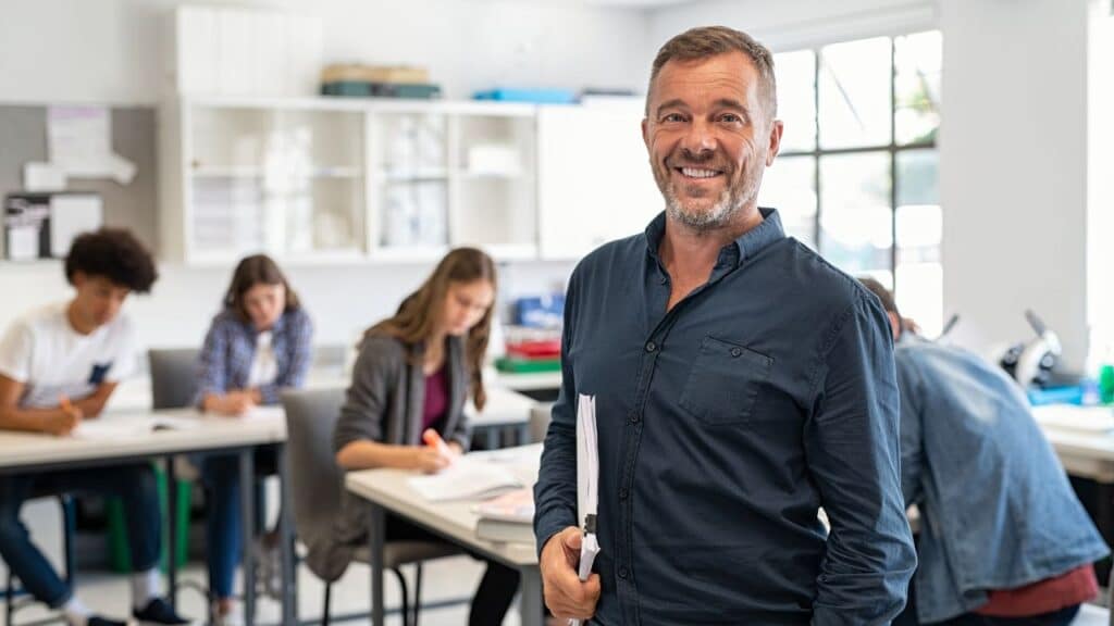 Photo of a teacher
