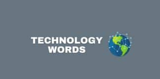 Technology words featured image from Capitalize My Title