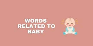 Words related to baby featured image from Capitalize My Title.