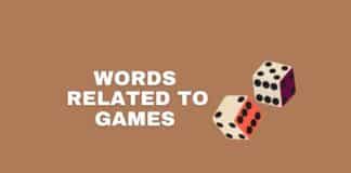 Words related to games featured image from Capitalize My Title.