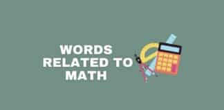 Words related to math featured image from Capitalize My Title.