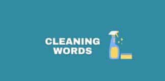 Cleaning words featured image from Capitalize My Title.