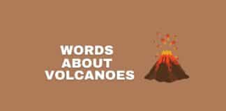 Words about volcanoes featured image from Capitalize My Title.