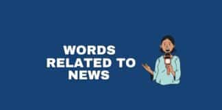 Words related to news featured image from Capitalize My Title.