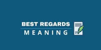 Best regards meaning featured image from Capitalize My Title.