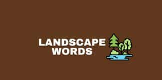 Landscape words featured image from Capitalize My Title.