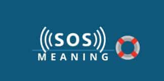SOS meaning featured image from Capitalize My Title.