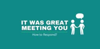 It was great meeting you featured image from Capitalize My Title.