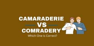 Camaraderie vs comradery featured image from Capitalize My Title.