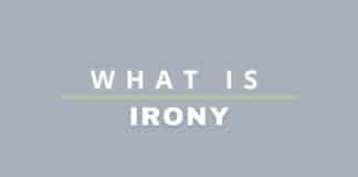 What is irony featured image from Capitalize My Title.