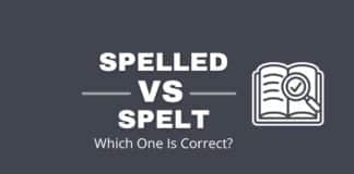 Spelled or spelt featured image from Capitalize My Title.