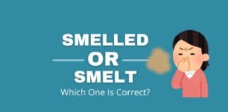 Smelled or smelt featured image from Capitalize My Title.