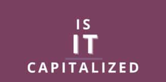 is it capitalized in a title featured image from Capitalize My Title