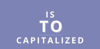 Is to capitalized in a title featured image from Capitalize My Title